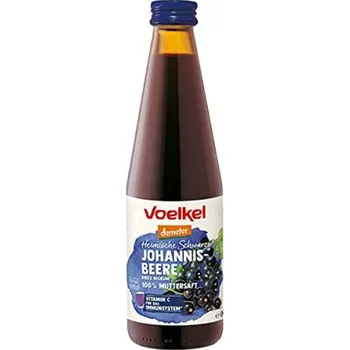 Šťáva z černého rybízu 100% muttersaft 330ml BIO Voelkel