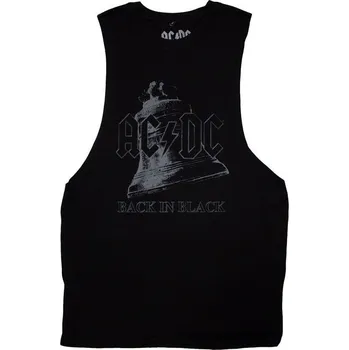 Pánské tričko AC/DC Tričko Back In Black Bell Unisex Black M