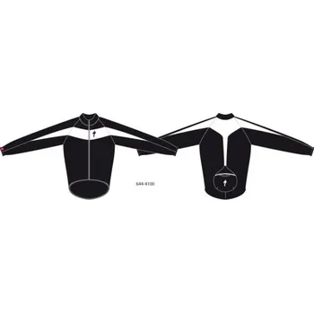 Cyklistická bunda Bunda Specialized Outwear Windjacket černá/bílá