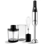 Salente Mixxo multifunkční tyčový mixér 3v1, 1200 W, nerez, černý