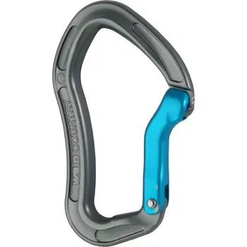 karabina karabina WILD COUNTRY Proton Bent gunmetal/teal