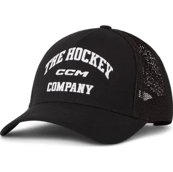 Kšiltovka Kšiltovka CCM Athleisure Meshback Trucker Black Velikost: OSFA