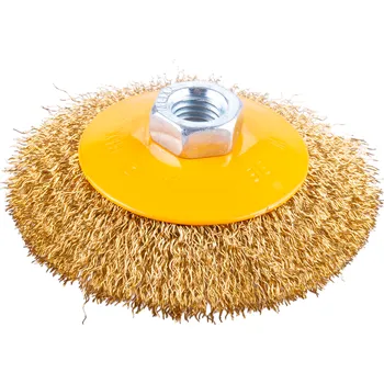 Brusný kotouč Kartáč miskový vlnitý 100/M14