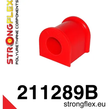 Silentblok nápravy 211289B: Strongflex Silentblok předního stabilizátoru 18mm
