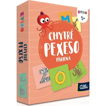 Společenská hra Chytré pexeso - Písmena 2. vydání - Albi