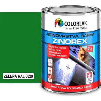 barva na kov COLORLAK Zinorex S2211 600 ml