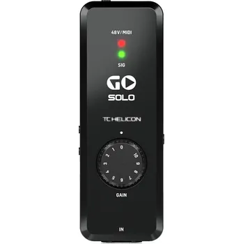 Zvuková karta TC Helicon GO-SOLO iOS a Android zvuková karta