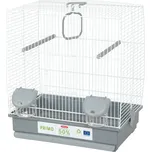 Klec ptáci PRIMO Carla 40cm bílá/šedá Zolux