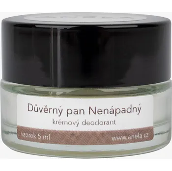 Anela Důvěrný pan Nenápadný Obsah: 5 ml vzorek jemný krémový deodorant