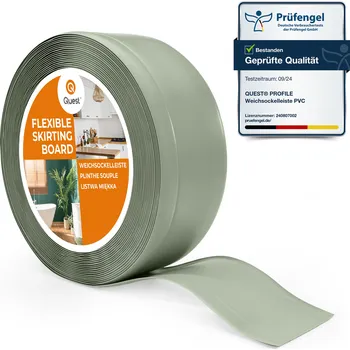 soklová lišta Lišta Quest PVC 20 x 70, délka 500 cm, světle zelená