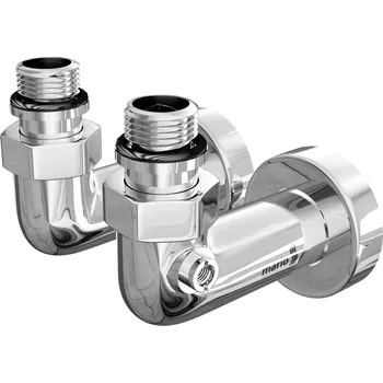 Ventil Rohový uzavírací ventil 2 ks lesklý chrom