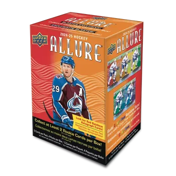 Sběratelská karetní hra 2024-25 Upper Deck Allure Hockey Blaster Box