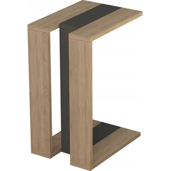 Konferenční stolek Konzole Kalune Design 30 x 40 x 57 cm antracit, dub