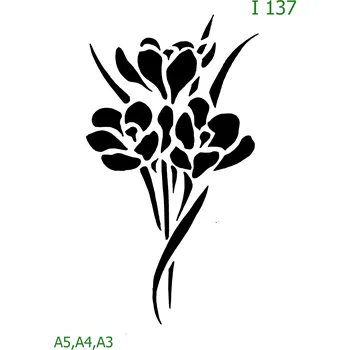 Šablona I 137 - A3 , Nelepící folie