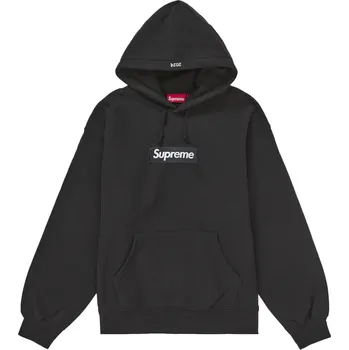 Pánská mikina Supreme Box Logo Hooded Sweatshirt (FW24) Black Velikost: S