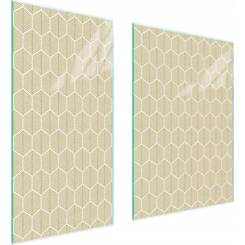 Obraz Skleněná ochranná deska na sporák 75x52 Vzor