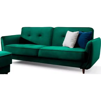 Pohovka Rozkládací pohovka BELLIS 220 cm Monolith 37 tmavě zelená