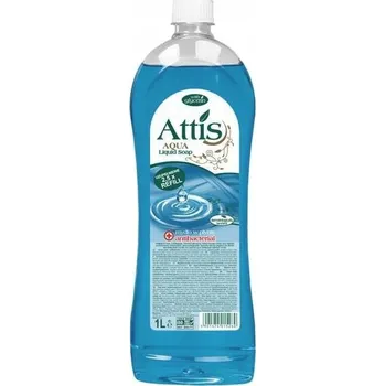 Mýdlo Tekuté mýdlo Attis 1L Aqua antibakteriální