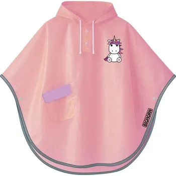 Pláštěnka Dětská pláštěnka pončo BIGHORN Tonga 8023 B1 jednorožec Velikost XS