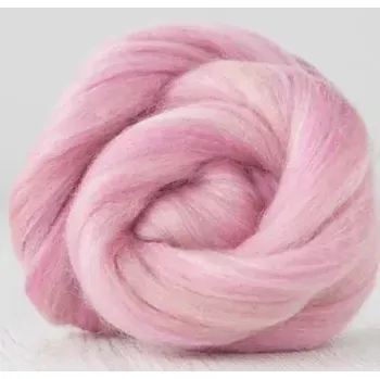 Ovčí rouno Ovčí rouno česané - světle růžový melír