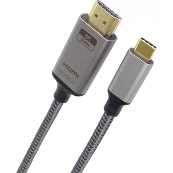 Počítačové příslušenství PremiumCord USB-C na HDMI, 2m, 8K@60Hz,4K@144Hz