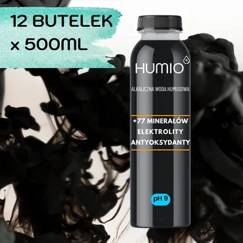 Voda HUMIO - Alkalická Humusová Voda 500ml x 12
