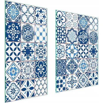 Obraz Skleněná ochranná deska na sporák 75x52 Vzor