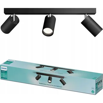 Stropní bodové svítidlo kulatý Philips černé