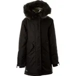 Dívčí zimní kabát Huppa Vivian parka black velikost 152