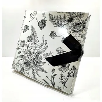 Fotoalbum FOTOALBUM ŠITÝ TVRDÁ VAZBA STUHA 64 STRAN 24 x 24 CM