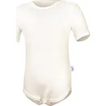 Dětské UV body Little Angel Outlast® tenké KR - bílá káva velikost 92