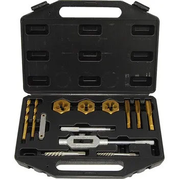 Nářadí pro automobil Triumf závitníky a očka na kolové šrouby M12x1,25, M12x1,5, M14x1,5, sada 12 dílů - 100-04529