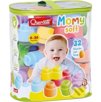 Záložka Momy Soft Bag - mäkké kocky v taške so zipsom - Quercetti Quercetti