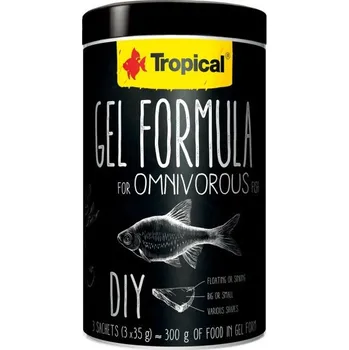 Krmivo pro rybičky TROPICAL Gel Formula omnivore 1000ml