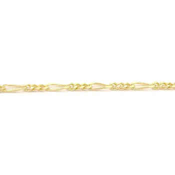 Náramek Zlatý náramek Figaro 2,45g