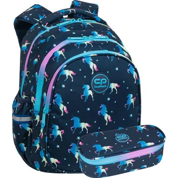 Školní batoh CoolPack s více přihrádkami modrý 21 l