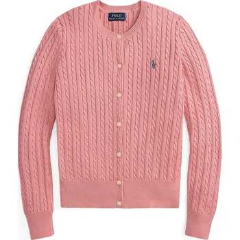 Dámský svetr Kardigan Polo Ralph Lauren růžová barva, 313543047078 34X, vel. 130-134