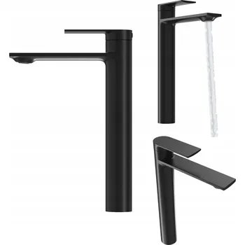 Vodovodní baterie Stojánková umyvadlová baterie Granitan Cabo černá