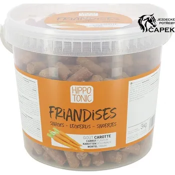 Krmivo pro koně Pochoutky Hippotonic -SNACKS BUCKET- - Jablko