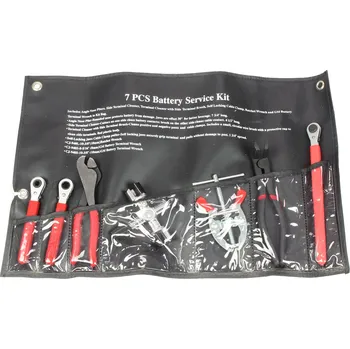 Auto-moto Triumf nářadí univerzální pro údržbu, montáž s demontáž autobaterií, sada 7 dílů - 100-05467