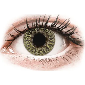 Kontaktní čočky TopVue Color - dioptrické (2 čočky) Green 609824_13862505