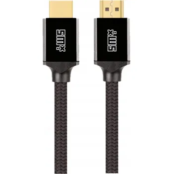 Video kabel Silver Monkey X HDMI kabel v 2.1 3m (certifikace HDMI v 2.1) černý
