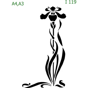 Šablona I 119 - A4 , Lepící fólie
