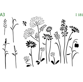 Šablona I 181 - A3 , Lepící fólie