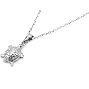 Náhrdelník Steel Jewelry Náhrdelník ŽELVA Chirurgická ocel NH231210 dárkové balení zdarma