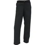 Dětské softshellové kalhoty Fantom do nápletu s fleecem černé - SLIM velikost 170