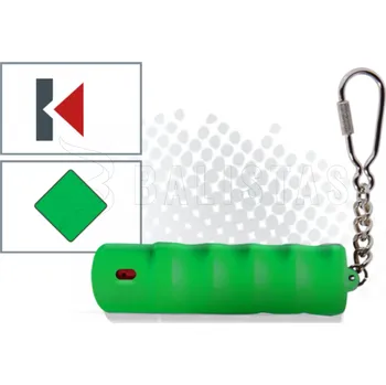 Obranný sprej Obranný sprej KKS kličenka OC 5000 Life Guard 15ml zelený