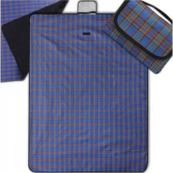 Pikniková deka PODLOŽKA PODLOŽKA VELKÁ DEKA NA PLÁŽ PIKNIKOVÁ 200x150 VODĚODOLNÁ PIKNIK BIWAK