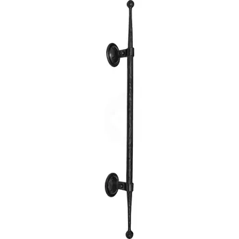 Výprodej Dlouhé kované madlo na dveře a vrata, 76 cm