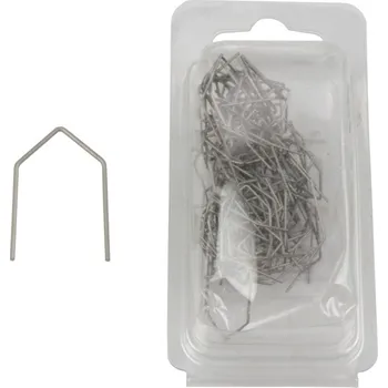 Nářadí pro automobil Triumf spona drátěná rohová "V" 0,7 mm pro 100-05272 a 100-06461, 100 ks - 100-07865
